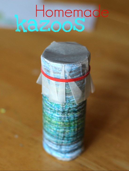 HomemadeKazoos From the Preschool Crafts for Kids Blog