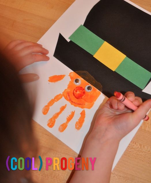Leprechaun Handprint - (cool) progeny Leprechaun Handprint - (cool) progeny